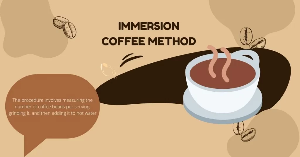 Immersion Coffee Method
